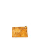 Beige Leather Clutch Bag
