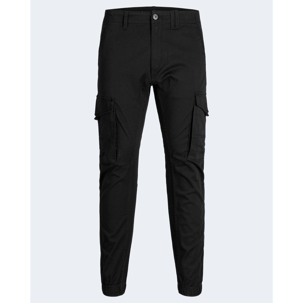 Black Cotton Skinny Pant