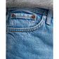 Blue Cotton Relaxed Fit Jean
