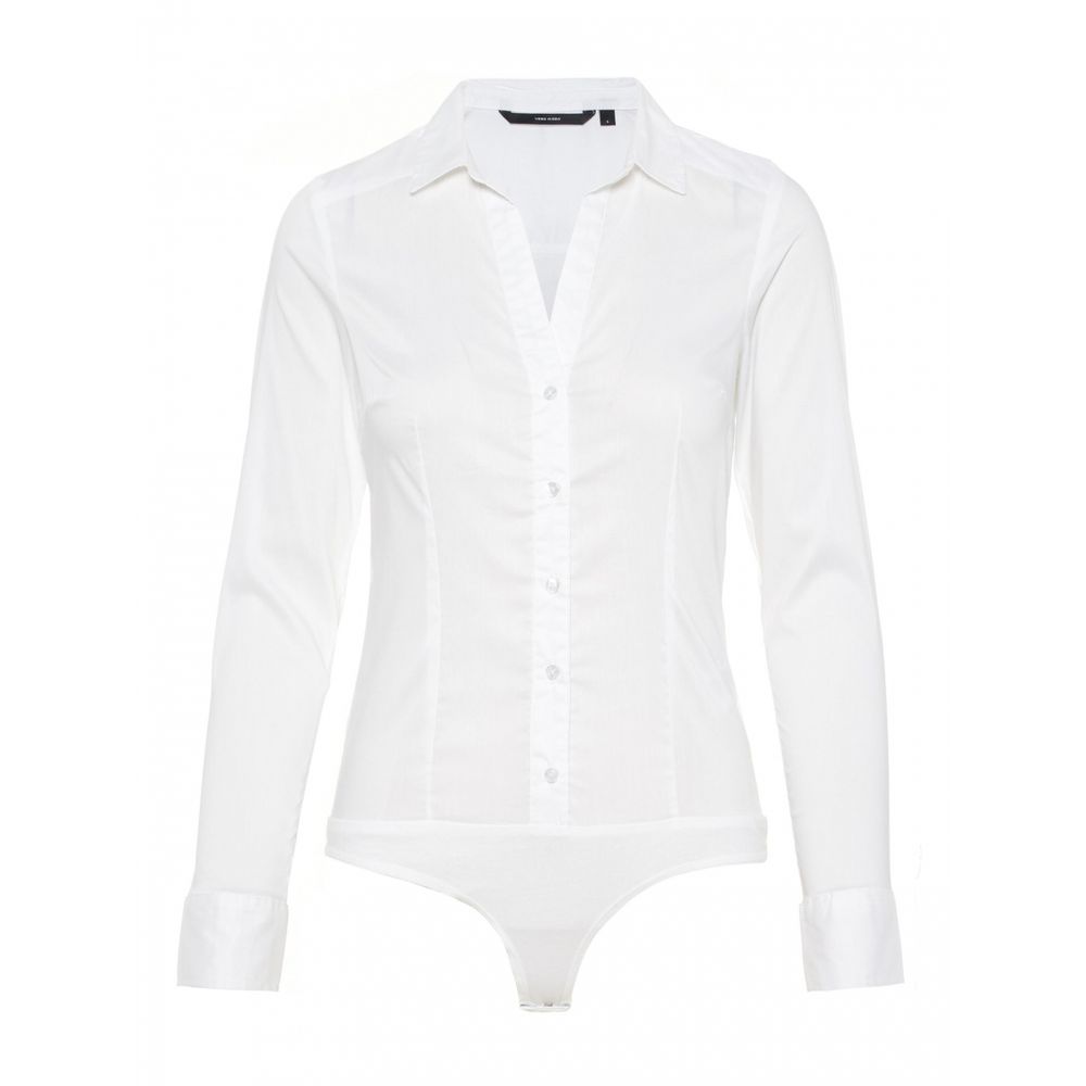 Cream Cotton Bodysuit