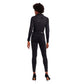 Black Cotton Bodysuit