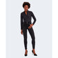 Black Cotton Bodysuit