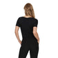 Black Viscose T-Shirt