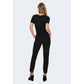 Black Viscose T-Shirt