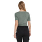 Green Viscose T-Shirt