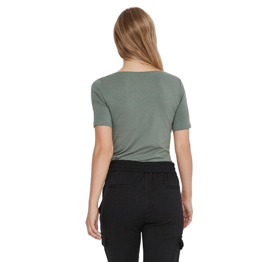 Green Viscose T-Shirt