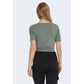 Green Viscose T-Shirt