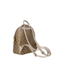 Brown Polyethylene Backpack