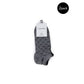 Gray Elastane Sock
