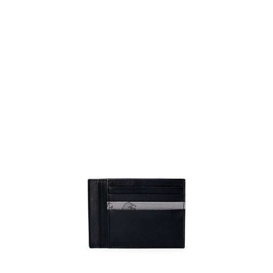 Gray Leather Cardholder
