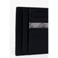 Gray Leather Cardholder