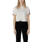 Cream Cotton T-Shirt