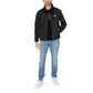 Black Polyester Jackets & Coat