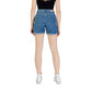 Blue Cotton Short