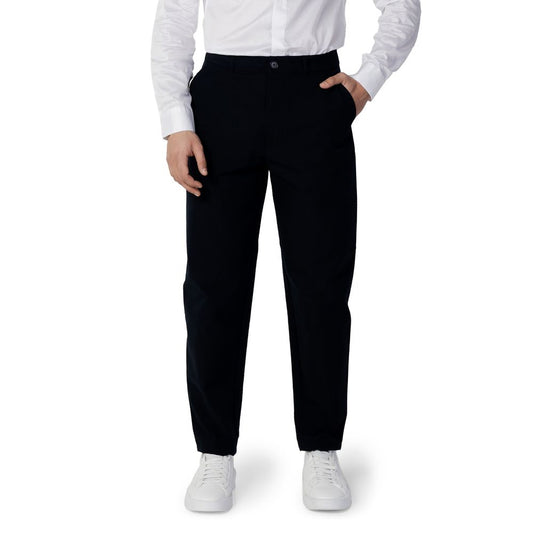 Blue Cotton Pant