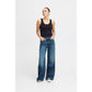 Blue Cotton Bootcut Jean