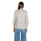 Beige Linen Blazer