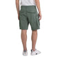 Green Cotton Bermuda