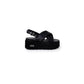 Black Leather Sandal