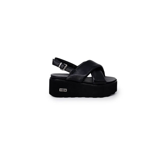 Black Leather Sandal