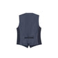 Blue Polyester Waistcoat