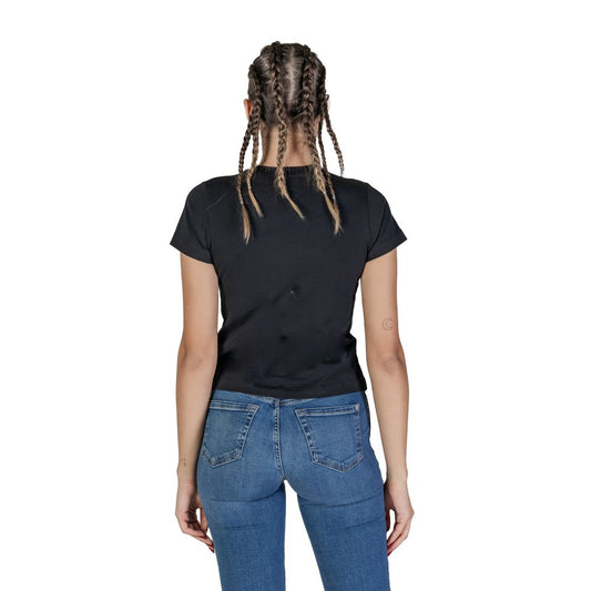 Black Cotton T-Shirt