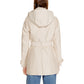 Beige Polyester Parka