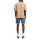 Blue Cotton Bermuda