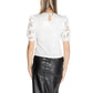 White Polyester T-Shirt