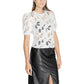 White Polyester T-Shirt