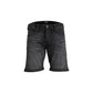 Black Cotton Bermuda