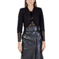 Black Polyester Sweater