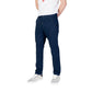 Blue Cotton Skinny Pant
