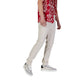 Beige Cotton Skinny Pant