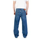 Blue Recycled Cotton Relaxed Fit Jean