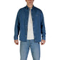 Blue Recycled Cotton Shirt