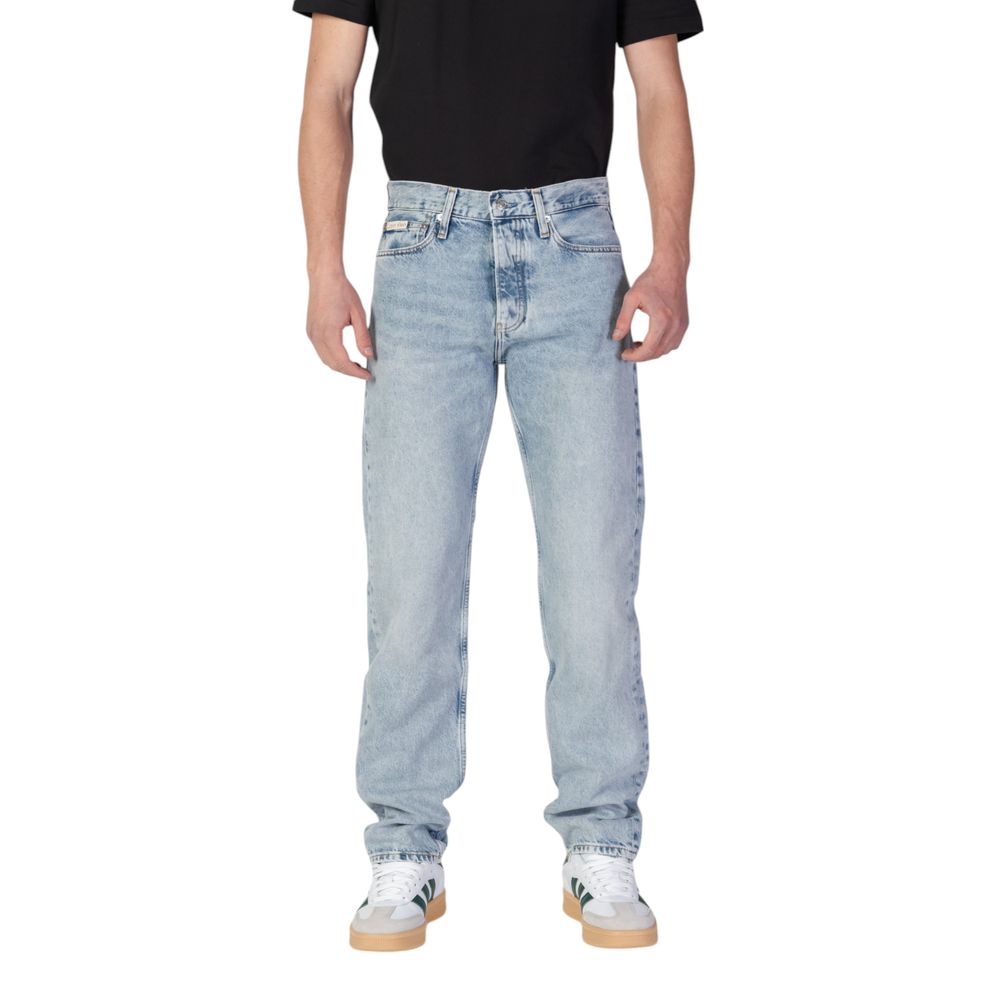 Light Blue Organic Cotton Relaxed Fit Jean