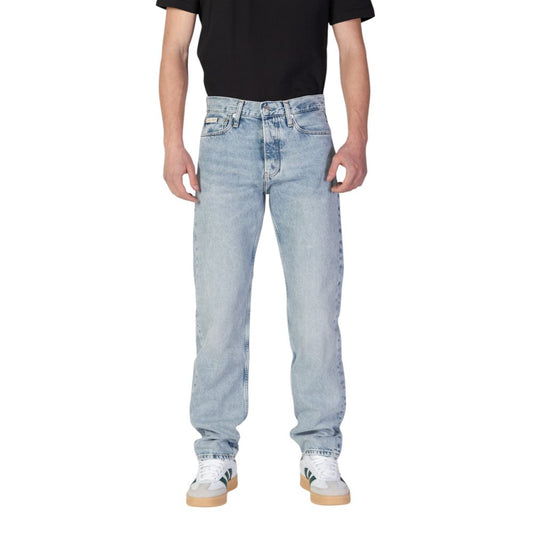 Light Blue Organic Cotton Relaxed Fit Jean