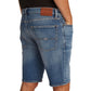 Blue Recycled Cotton Bermuda