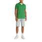 Green Cotton Polo Shirt
