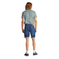 Blue Cotton Bermuda