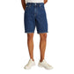 Blue Cotton Bermuda
