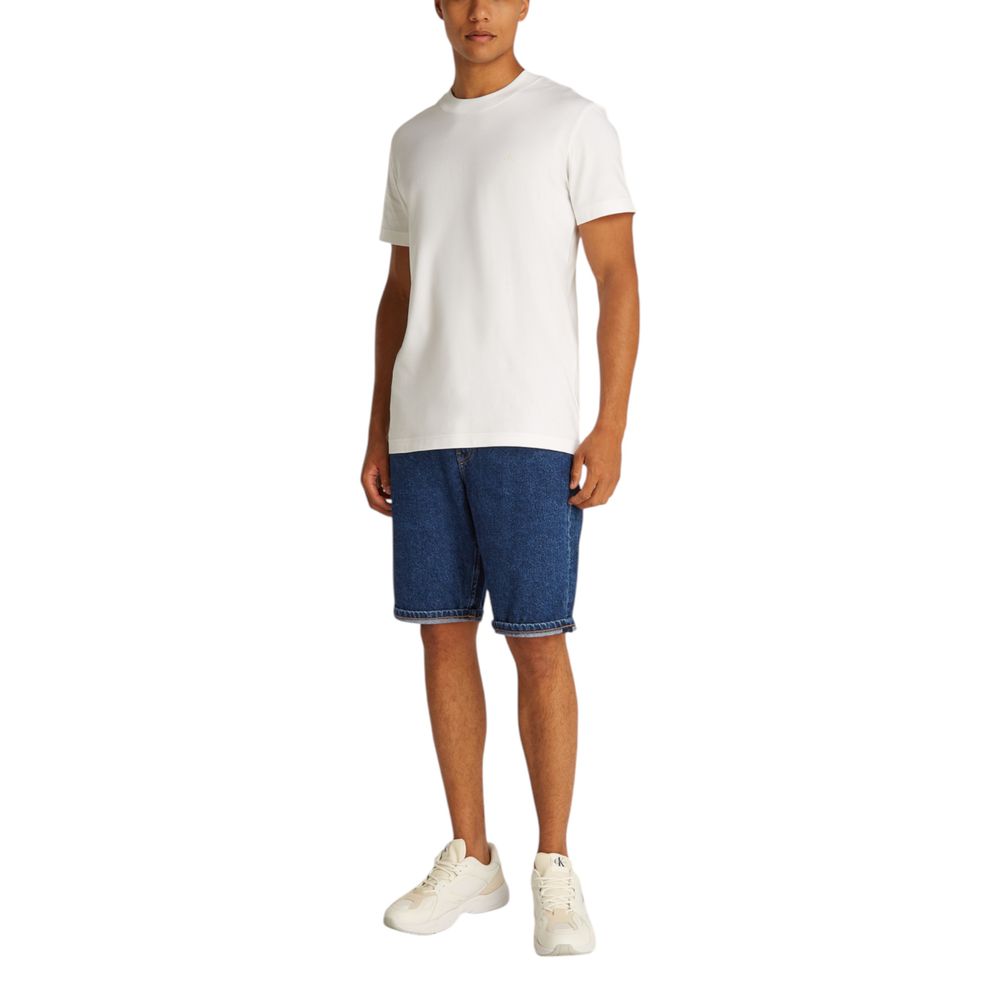 Blue Cotton Bermuda