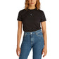 Black Recycled Cotton T-Shirt