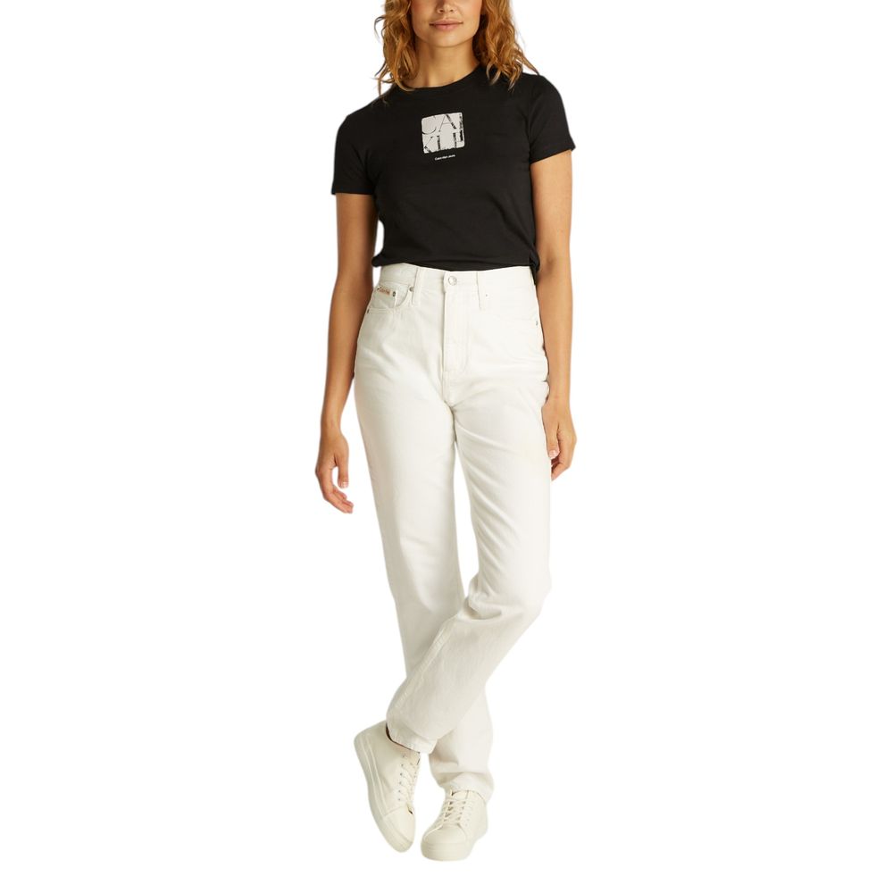 Black Recycled Cotton T-Shirt