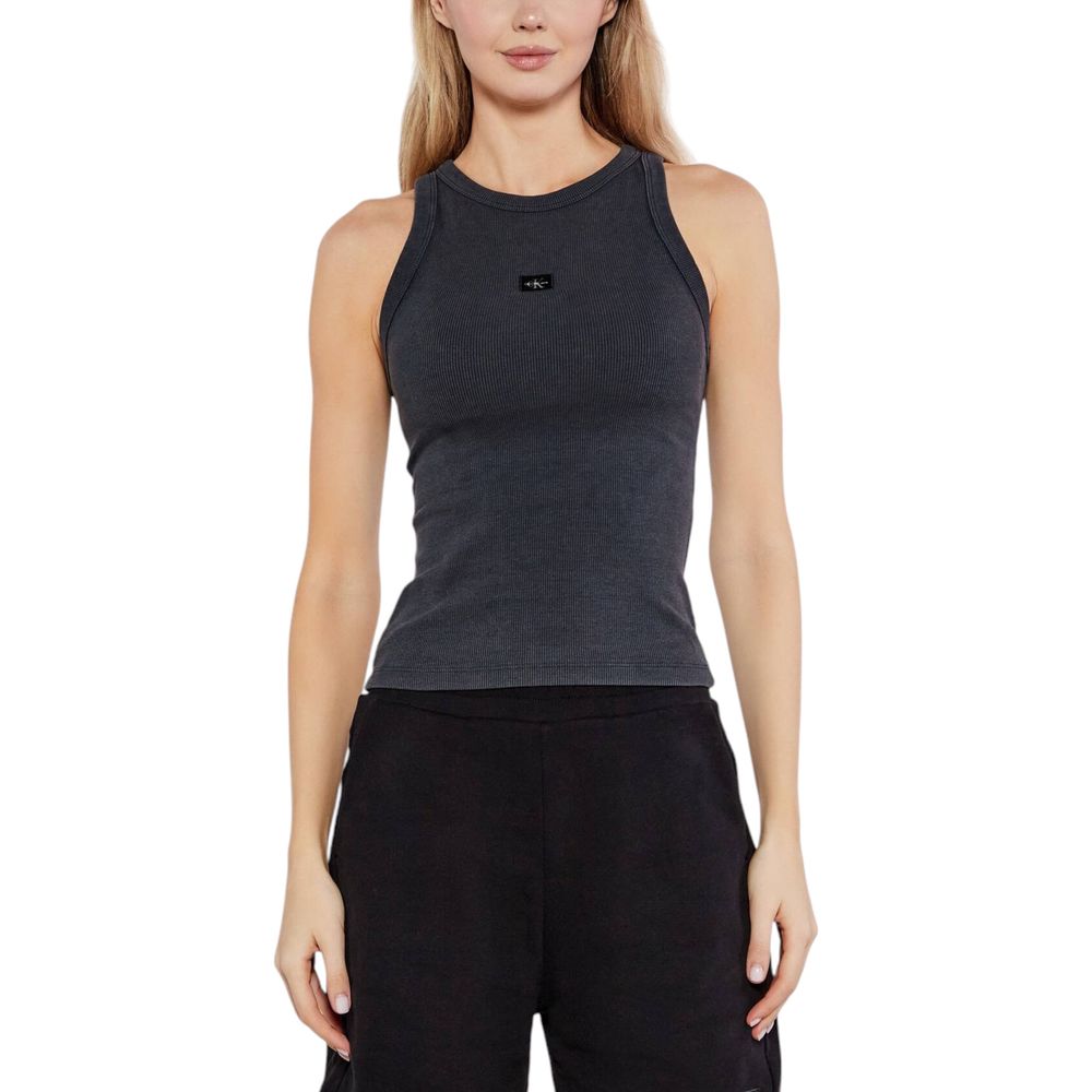 Gray Recycled Cotton Tank Top