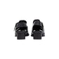 Black Polyester Sandal