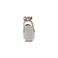 Beige Polyester High Heel