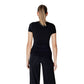 Black Cotton T-Shirt