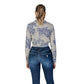 Blue Polyester Shirt